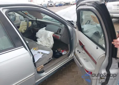 2000 Mercury Grand Marquis Ls из США, поврежденный, VIN 2MEFM75W1YX658703